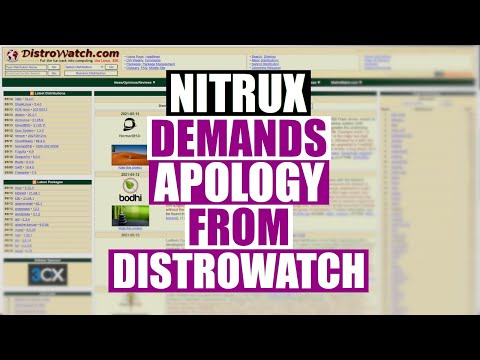 Nitrux Demands Public Apology From DistroWatch