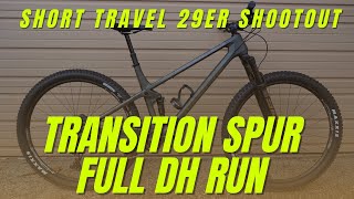 Short Travel 29er Battle | Transition Spur Full DH Run