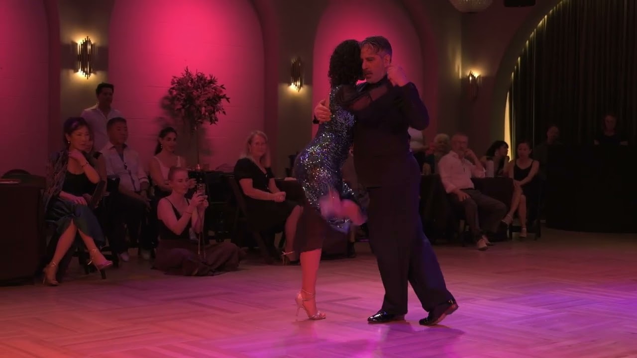 Gabriel Magni and Raquel Makow at Milonga Gavito 3/3