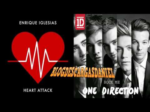 Enrique Iglesias Vs One Direction - Heart Attack / Rock Me (Mashup)