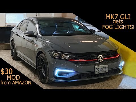Fog Light Install (E-GOLF Type DRL Mod) - MK7 2019-2021 Volkswagen GLI