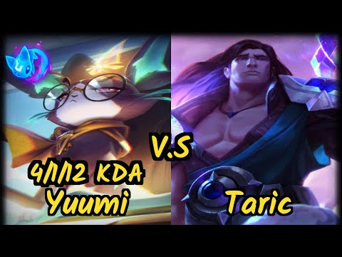 Max (YUUMI) vs TARIC - 4/1/12 KDA BOTTOM SUPPORT GAMEPLAY - KR Ranked DIAMOND
