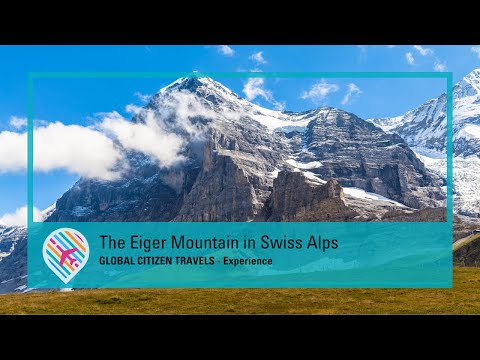 The Eiger Mountain in Swiss Alps