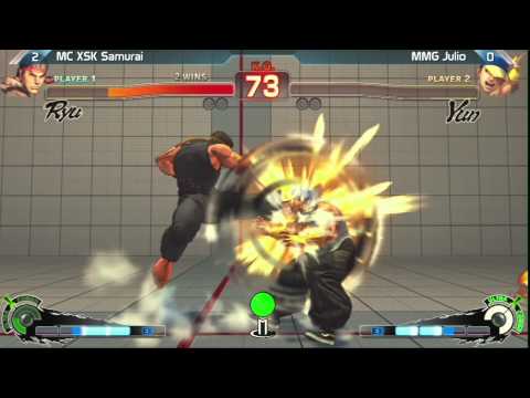 SSF4: MC XSK Samurai vs MMG Julio - Winners Finals - MC Grand Opening