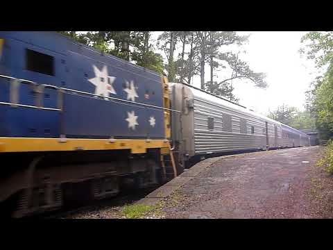 The Overland 3MA8 at Mt Lofty - 15/10/2019