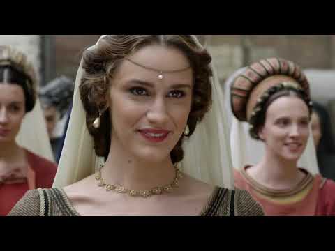 El desfile del Papa Eugenio IV y La familia Medici en las calles de Florencia