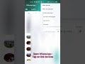 how to logout WhatsApp web remotely from other device #shorts