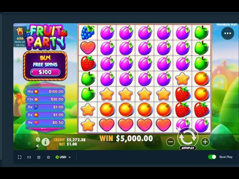 Fruit Party 2 par Pragmatic Play - vidéo max win
