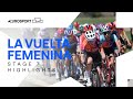 The Perfect Finish! 😎 | La Vuelta Femenina Stage 7 Highlights | Eurosport Cycling