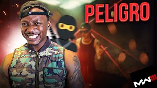 BLACK MAN REACCION CORRIDOS😱 | Peso Pluma - Peligro (Call of Duty Modern Warfare 3)