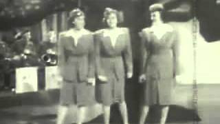 Andrews Sisters - Don&#39;t Sit Under The Apple Tree