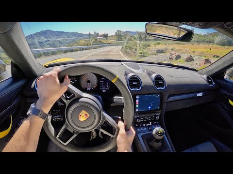 2023 Porsche 718 Cayman GT4 RS – POV-Fahreindrücke