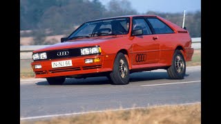 Automatten voor de Audi Quattro 1980-1989, 100% pasvorm, stel ze zelf samen!