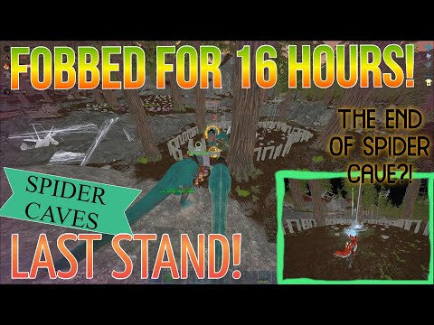 They FOB Us For 16 Hours! The End Of Spider Cave?! - Small Tribes PVP -  Ark Survival Evolved 2021