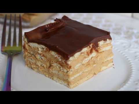 PAVÊ CHEESECAKE DE DOCE DE LEITE - RECEITAS QUE AMO