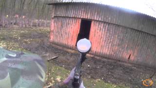 preview picture of video 'Paintball in P-O - 2013.02.03 - Runde 7 (8) - inkl. Slow Motion'