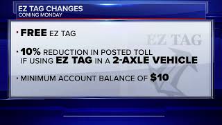 It pays to have an EZ-Tag now that tags are free. Here