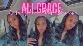 VLOGMAS DAY 6  2021🎄 | ALI GRACE LOOSE WAVE HONEST REVIEW 🤔