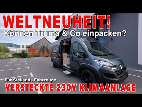 VERSTECKTE 230V KLIMAANLAGE😳, nicht hässlich auf dem Dach | Test | TELECO | MegaMobil