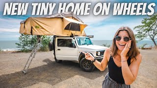 OVER LANDING COSTA RICA (our new tiny home on wheels) - YouTube