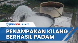 12 Jam Berkobar, Kebakaran Tangki Pertamina di Cilacap Akhirnya Berhasil Padam, Begini Penampakannya