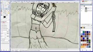 Speedpaint #2: Callie in quicksand