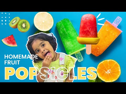 Fruits popsicles || Summer series Day 12 || Holidays series
