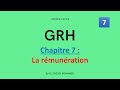 GRH - Chapitre 7 : La rémunération - || EP 7