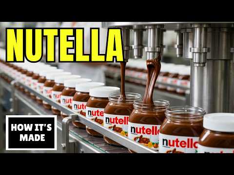 How Delicious Nutella is Made