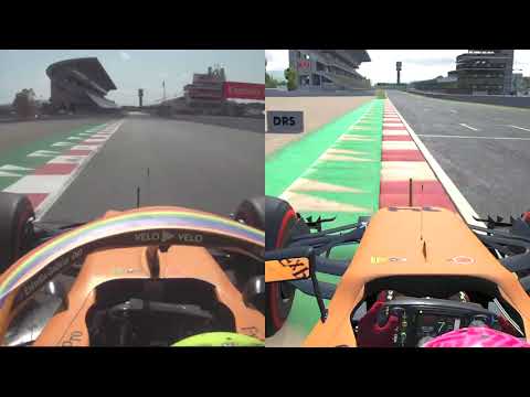iRacing vs Real: Formula 1 @ Barcelona