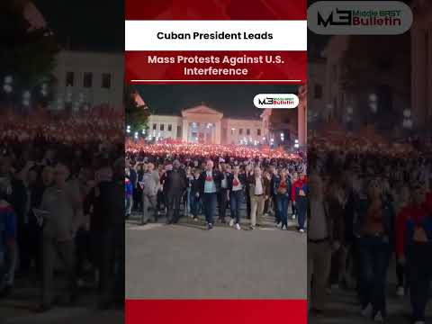 Mass Anti-U.S. Protests Erupt in Cuba as President Calls for Sovereignty