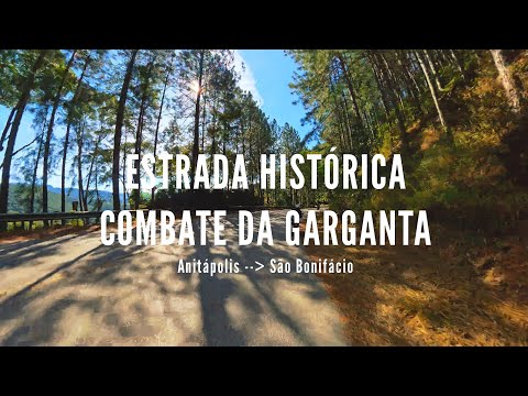DEU RUIM NA SERRA DA GARGANTA! Estrada do Combate da Garganta de Moto (Anitápolis a São Bonifácio)