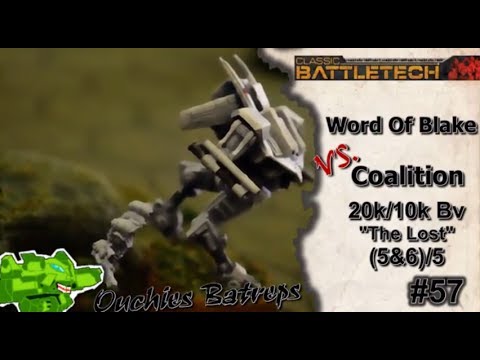 Ouchies Batrep: Battletech #57