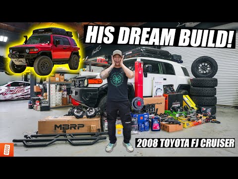 Surprising our SUBSCRIBER with his DREAM CAR BUILD! (Full Transformation) : 2008 Toyota FJ Cruiser!