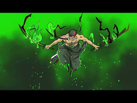 One Piece Ep 1062 - King of Hell Theme - Zoro vs King Final fight - Roof piece epic Ost.