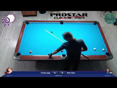Gentian Gega vs Niels Feijen   Girone F Prostar CUP VIII