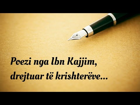 Poezi nga Ibn Kajjim, drejtuar të krishterëve...