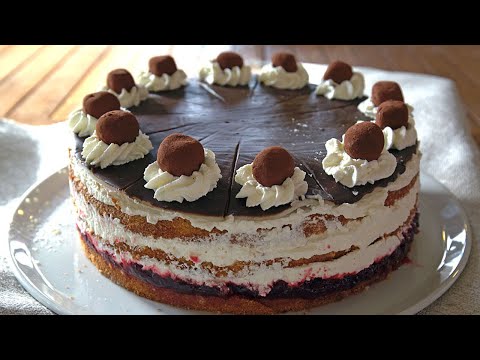 HEIDE kocht | Kartoffeltorte mit Preiselbeerkonfitüre und Marzipan aus der Lüneburger Heide