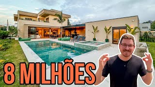 Uma casa IRRESISTÍVEL com DECORAÇÃO aconchegante e LAZER de RESORT 📍 Portal Japy Golf Club