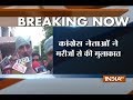 Congress Leader Ghulam Nabi Azad visits Gorakhpur