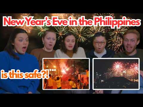 Canadians ROCKED By Philippines New Year's Eve!