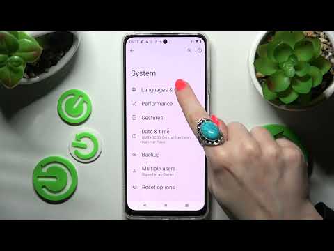 How to Turn On / Turn Off Automatic Typing Correction on MOTOROLA Moto G42 - Text Correction