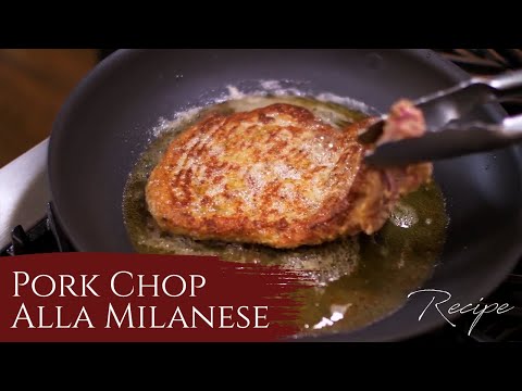 Pork Milanese Recipe | How To Make Pork Chop Milanese