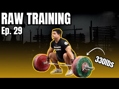 Consistency at Heavy Weights | RAW Training Ep. 29