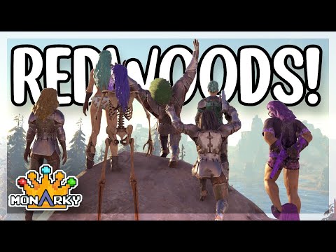 Raiding The Redwoods! - ARK: The Hunted