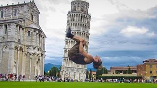 LEANING TOWER SLOW-MO FUN