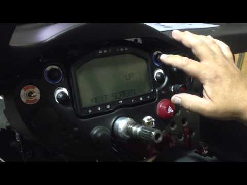 How to setup Ariel Atom dash to reset trip counter.
