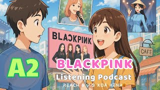 🎧 Luyện Nghe Tiếng Anh Level A2 - BLACKPINK | Listening English Podcast |🎯