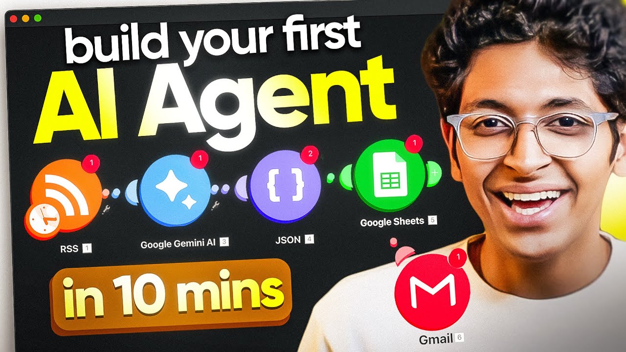 From Zero to Your FIRST AI Agent 10 Minutes