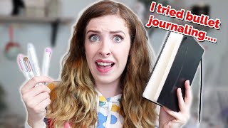 I Attempted BULLET JOURNALING For The FIRST Time...